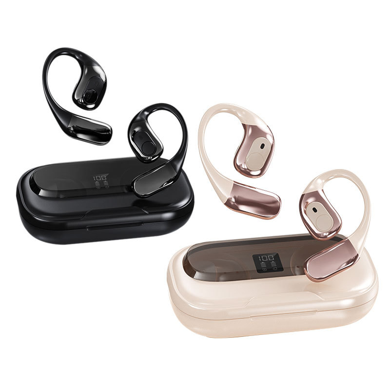 Intelligent translation headset ear-hanging bluetooth headset translation machine multi-language simultaneous interpretation translator